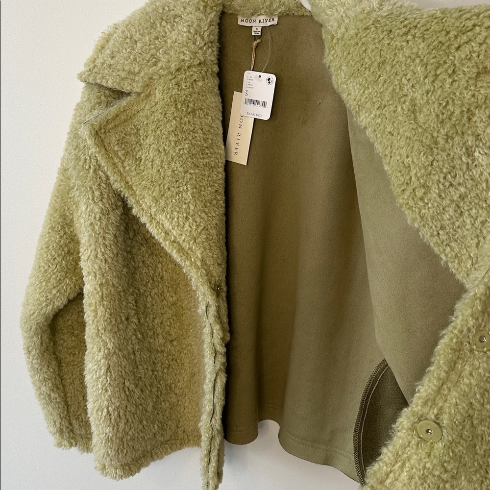 Moon River Sherpa Coat - Picture 6 of 7